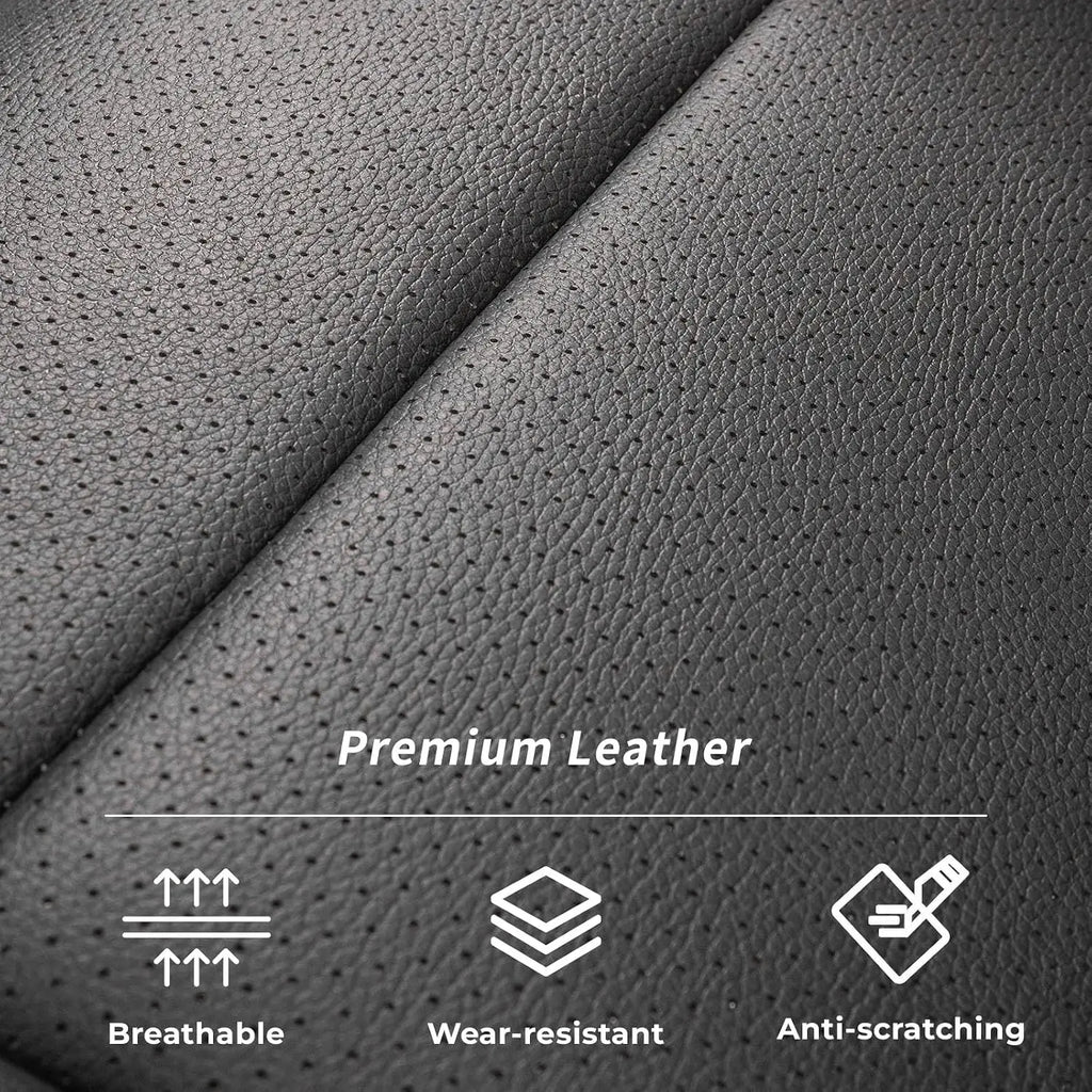 coverdream Accord Custom Fit Car Seat Covers Leather Full Set For Honda Accord Sedan 2008-2026 LX/EX/ EX-L/Sport/Sport Touring etc.Waterproof Leather Cushion Seat Protective Cover