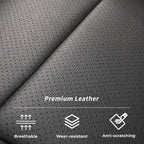 coverdream Accord Custom Fit Car Seat Covers Leather Full Set For Honda Accord Sedan 2008-2026 LX/EX/ EX-L/Sport/Sport Touring etc.Waterproof Leather Cushion Seat Protective Cover