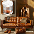 Multifunctional Leather Care Maintenance Oil Cleaning Cream for Car Interior Leather Seat Sofa Bag Shoes Jacket Care Polishing CM World