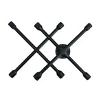 Cross Tire Wrench 14 Inch 45# Carbon Steel Rustproof Socket Tool for Car Roadside Emergency Repair Kit