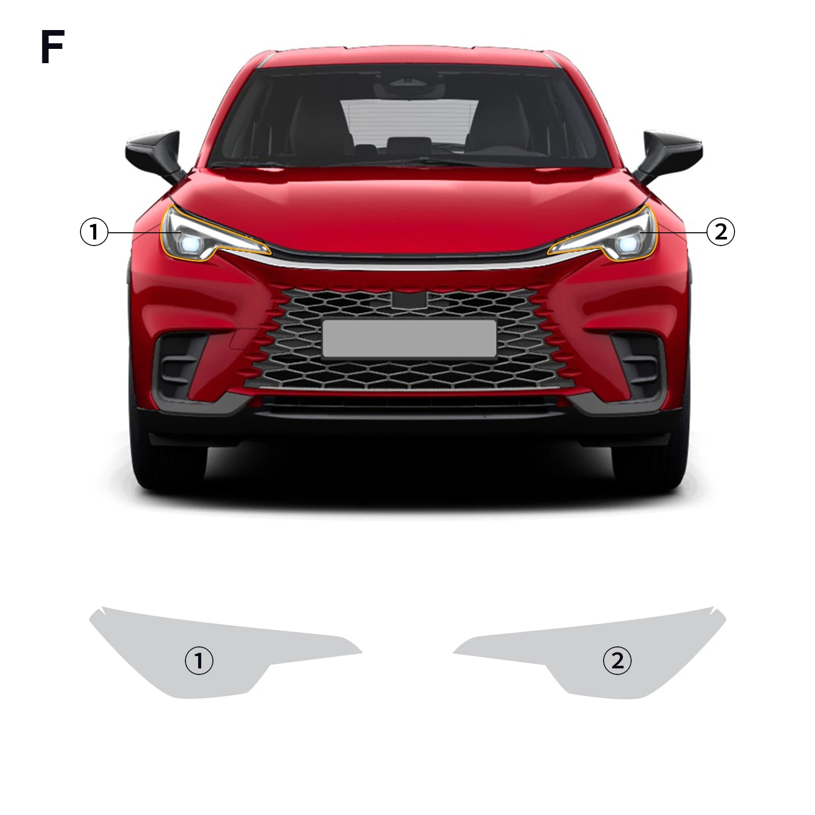 For Lexus LBX 2023-2026 Invisible Car Wrap TPU Film Protective Layer Scratch Resistant Car Parts Car Modification Accessories Car Mobile World