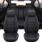 Full Coverage Pu Leather Car Seat Covers for PEUGEOT 206 307SW 308 407 408 508sw 208 2008 3008 4008 5008 Car Accessories CM World