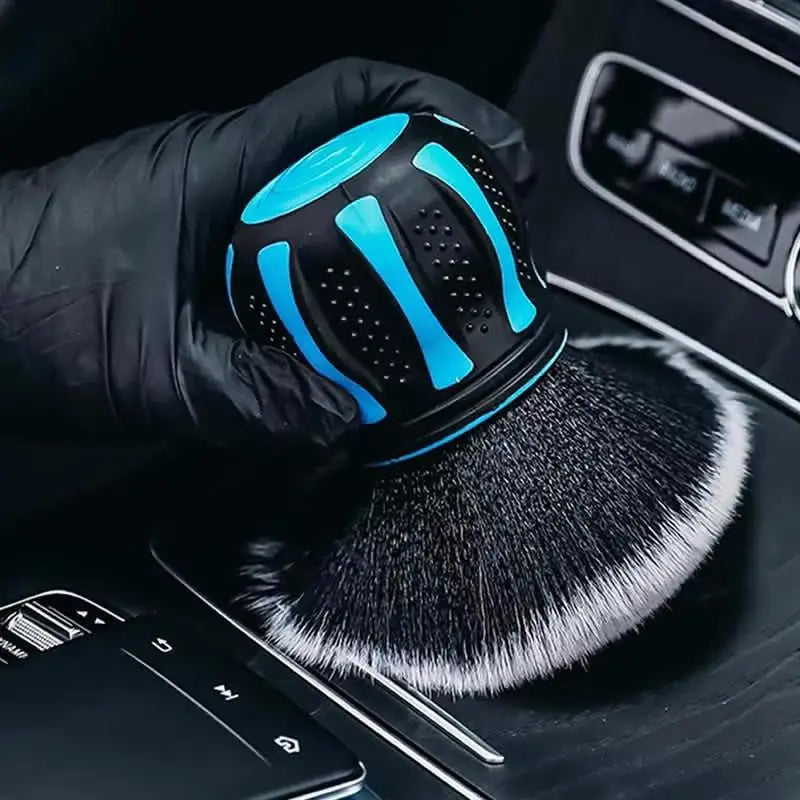 1PC Small Multi-Purpose Detailing Brush Soft Bristles For Dusting Scrubbing Interior Delicate Surfaces Car Cleaning Tool-New
