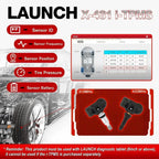 LAUNCH X431 I-TPMS TSGUN Car Tire Pressure Detector Diagnostic Tool With 433/315MHZ RF Sensor for X431 V/V+/ PRO3/ PRO3S /PAD V CM World