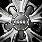 4Pcs For Audi Sline A3 A4 B5 B6 A3 8P 8V 8L A5 A6 C6 C5 S3 S4 S Car Styling Wheel Tire Hub Caps Cover Auto Exterior Accessories
