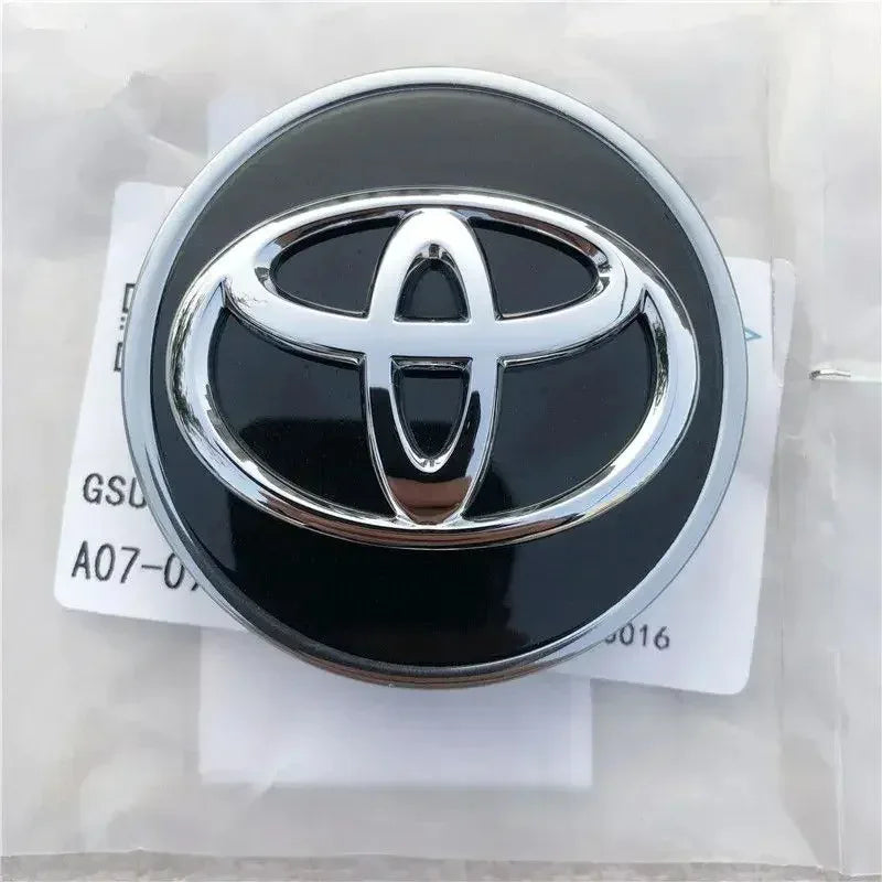 4pcs 62mm Car Styling Wheel Hub Center Caps Rim Cover Badge For Toyota Corolla Yaris CHR Rav4 Highlander Avalvn Camry accessory CM World
