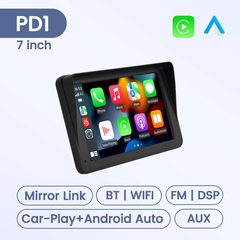 New Universal Expansion Holder For MP5 Car Radio Stereo Carplay Multimedia Player Compatible With Screen 6.86/7/9/10.26 Inch CM World