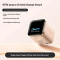 Anker Nano 45w Gan Fast Charger With Ai Display Smart Compatible For Phone 17 Pro Max 16 Pro 15 14 Portable Wall Charger Car Mobile World