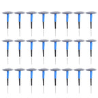 24Pcs Tire Puncture Patch Tubeless Patch Gum Car Motorcycle Universal Tubeless Tire Puncture Repair Mushroom Plug Patch Gum