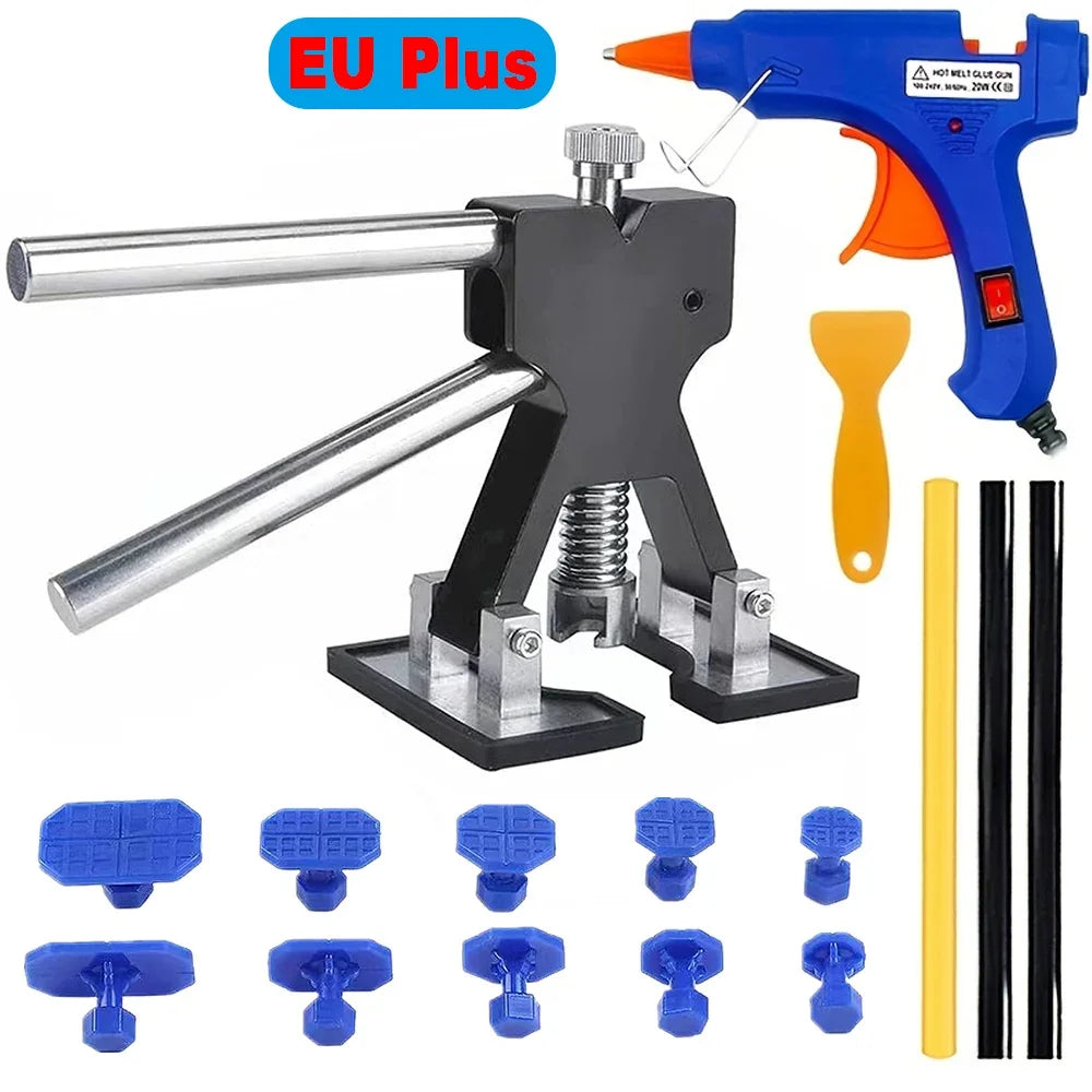 Car Dent Puller Paintless Suction Cup Lifter Repair Tools Kit Auto Body Dent Removal Kit for Auto Hail Dent Removal Workshops CM World
