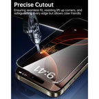 High-Definition Tempered Glass Screen Protectors, Full-Screen High-Definition, High Hardness And Scratch Resistance, for iPhone 17 16 15 14 13 12 11 Pro Max 14 15 16 Plus 16e,17Air 3 pcs