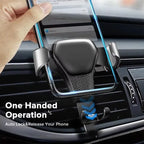 Universal Gravity Auto Lock Phone Holder Car Air Vent Clip Mount Mobile Phone Stand Cellphone Bracket Support For iPhone Samsung