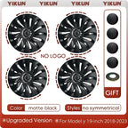 4PCS HubCap Performance  Automobile Replacemen Hub cap Full Rim Cover Accessories for Tesla Model Y 19 Inch Wheel Caps 2018-2024