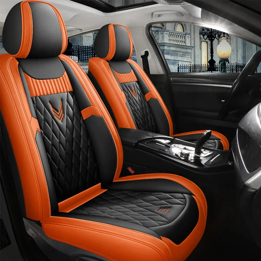 Leather Car Seat Covers for Renault Megane 2 3 Fluence Scenic Clio Captur Kadjar Logan 2 Duster Arkana Kangoo for Vehicle Parts Car Mobile World