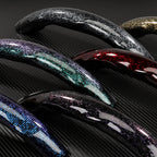Premium Glossy Snap-On Car Steering Wheel Cover – Shiny, Lightweight & Non-Slip, Universal Fit for All Seasons
