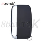 Car Key Shell Case Housing Cover for Jaguar XJ XJL XF Car Key Case for Range Rover Sport Evoque for Land Rover LR4 5 Buttons CM World