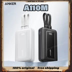 ANKER A110M 45W Fast Charging 20000mah Portable Power Bank Built-in Dual USB-C Cables Flight Approved For iPhone 17 PowerBank