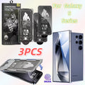 3PCS HD Tempered Glass Screen Protector for  Galaxy S26 S26Plus S26Ultra S25 S24 S23 S22 9H Hardness Compatible with Chimpanzee