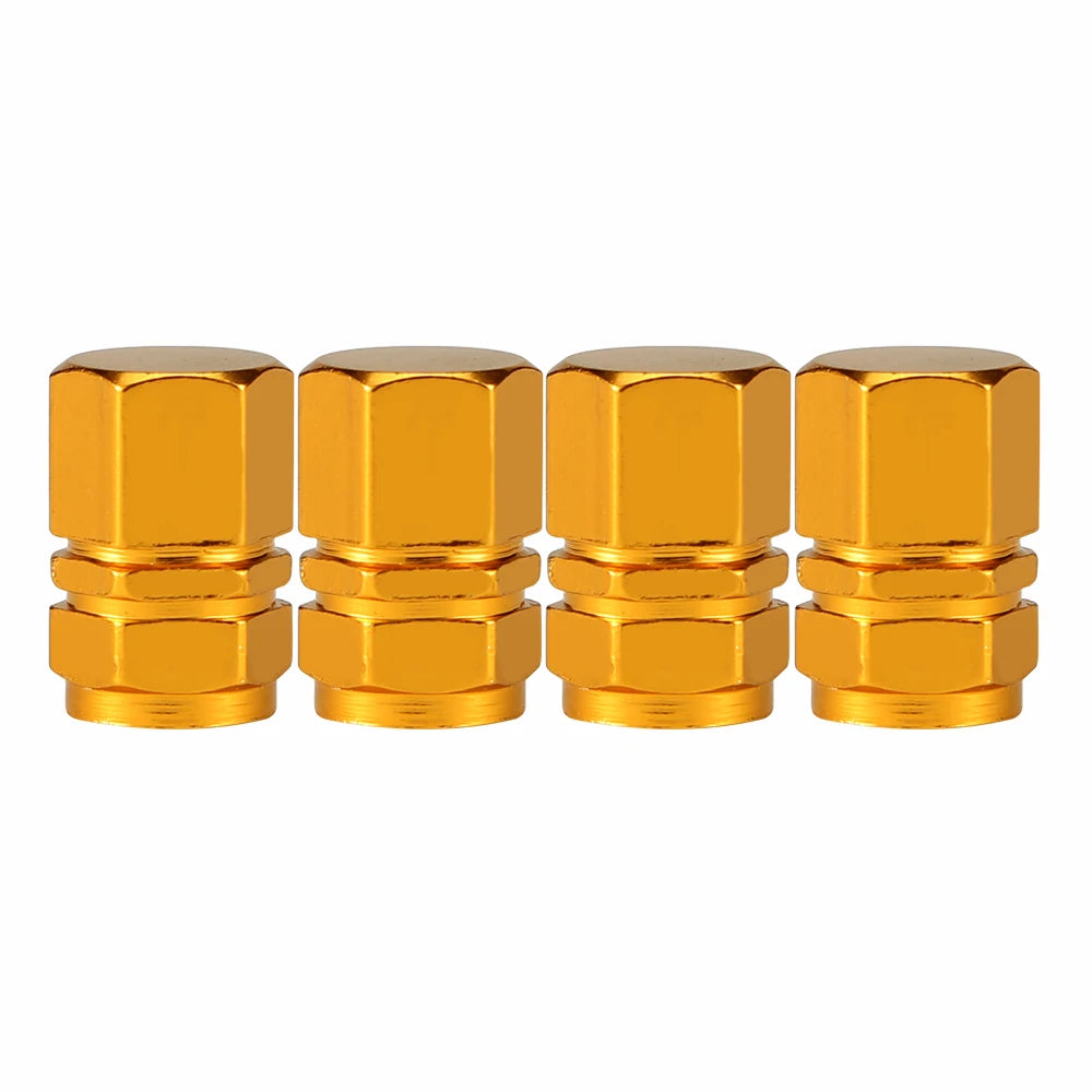 DSYCAR 4Pcs/lot Universal Car Moto Bike Tire Wheel Valve Cap Dust Covers Car Styling for Fiat Audi Ford Bmw Car VW Opel Mazda CM World