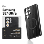 PICKOGEN 17mm Mount Phone Case for Samsung Galaxy S24 / S25 / S26 Ultra Magnetic Phone Case Cage Compatible Photographic Lens