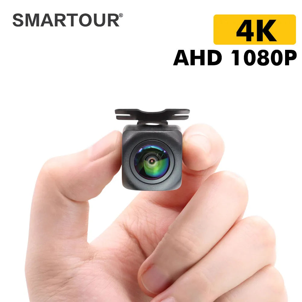 180 Degrees 1080P AHD CCD Universal Front Camera Without Parking Line Car Front View Camera Parking Camera Without Mirror