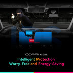 DDPAI N1 Dual 1296P Dash Cam Front and Rear Recording 135 Degree Wide Angle IPS Battery Protection Smart Parking Monitor App Con