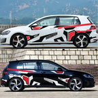 Car Body Stickers for Volkswagen BMW Seat Skoda Subaru Tesla Volvo Suzuki DIY Decor Vinyl Film Decors Tuning Car Accessories