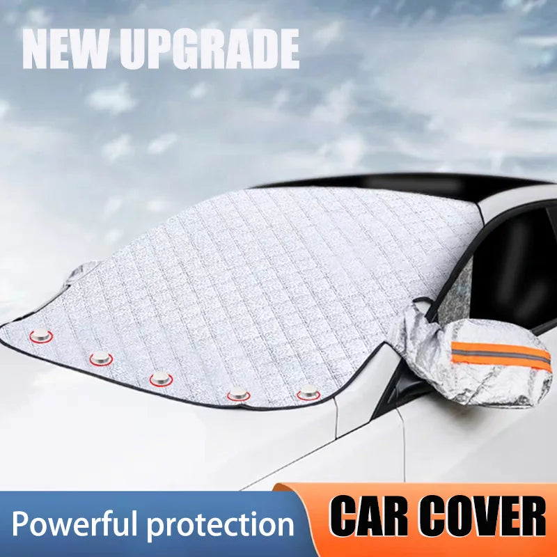 1Pc Car Windshield Snow Anti-UV Shield for Winter Car Cover Front Window Anti Ice Frost Outdoor Protection Car Cover CM World