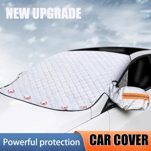 1Pc Car Windshield Snow Anti-UV Shield for Winter Car Cover Front Window Anti Ice Frost Outdoor Protection Car Cover CM World