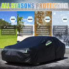 For Alfa Romeo Stelvio Outdoor Protection Full Car Covers Snow Cover Sunshade Waterproof Dustproof Exterior Car Accessories