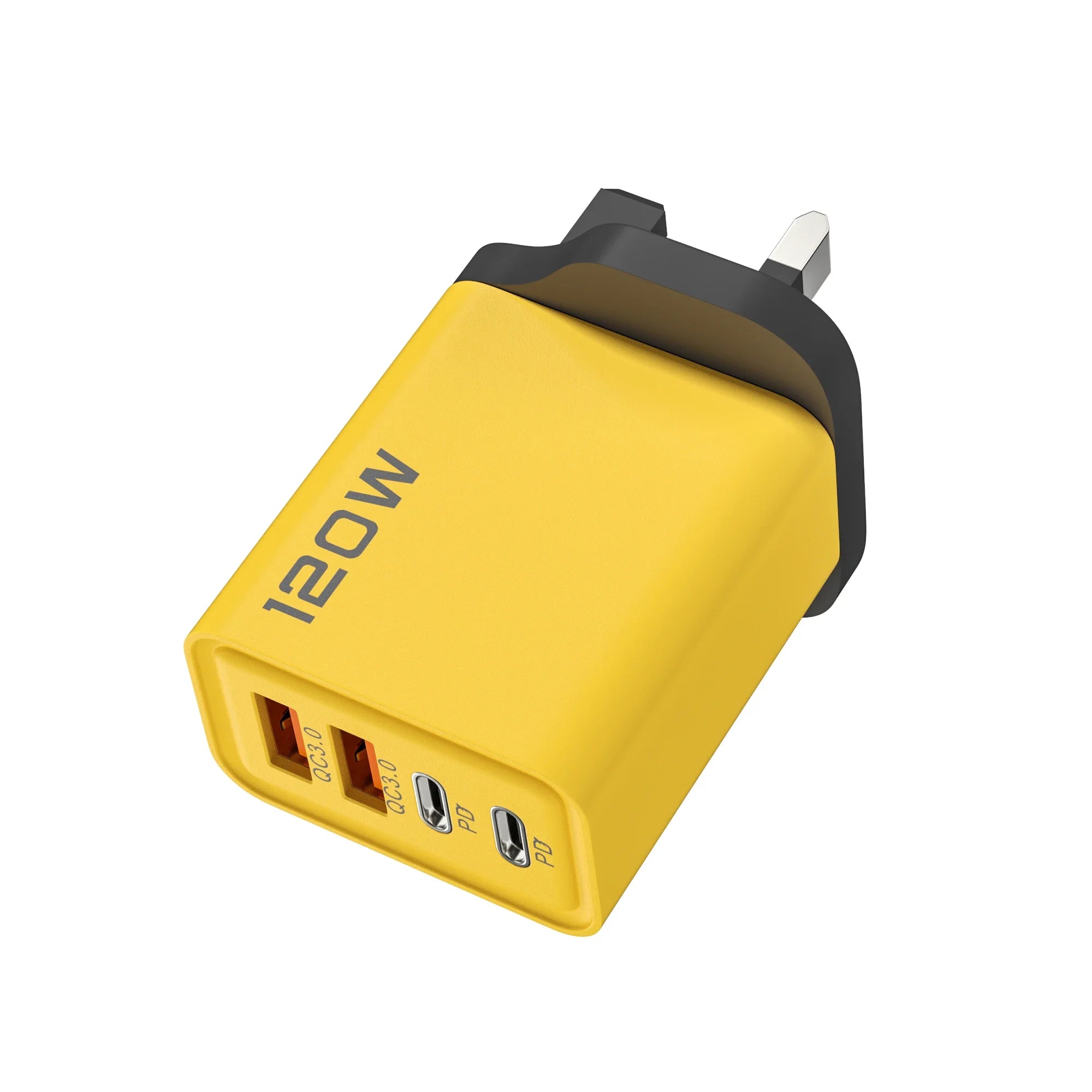 120W Fast Charging 4 Ports Phone Charger QC3.0 USB Type C Chargers Dual PD USB EU/US Plug Wall Adapter For iPhone Samsung 2026 Car Mobile World