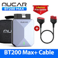 Lifetime Free Update MUCAR BT200 Max OBD2 Scanner CAN FD Bi-Directional Control All System Diagnostic Tool 15 Reset for All Cars Car Mobile World