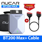 Lifetime Free Update MUCAR BT200 Max OBD2 Scanner CAN FD Bi-Directional Control All System Diagnostic Tool 15 Reset for All Cars Car Mobile World