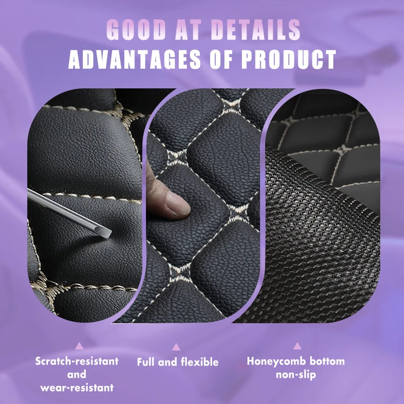 Full Set Car Floor Mats Trunk Carpet For Toyota Corolla 2007-2026 Waterproof Anti Slip Easy Clean Front Rear Covers Accessories