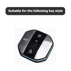 For Chery Jetour Traveller T2 2025 Zinc Alloy Car Key Case Cover Fob Shell Protector Keychain Clip Buckle Interior Accessories