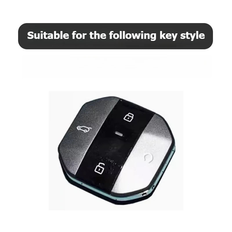 For Chery Jetour Traveller T2 2025 Zinc Alloy Car Key Case Cover Fob Shell Protector Keychain Clip Buckle Interior Accessories