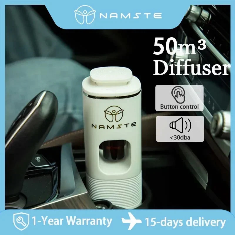 NAMSTE Aromatherapy Machine Diffuser Dual Mode for Car and Home Use Fragrance  Air Freshener Essential Oils Air Purifier USB CM World
