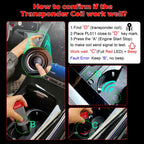 WOYO PL011 PKE LF Locator Transponder Key Coil Detector ,Test Automotive Keyless Entry Low Frequency Antenna Inspection Tool CM World