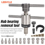 LEBYCLE MTB Road Bicycle Hub Bearing Removal Tool Bike Freehub Bearing Tool Bike Hub Bearing Tool Bike Hub Bearing Tool Bracket CM World