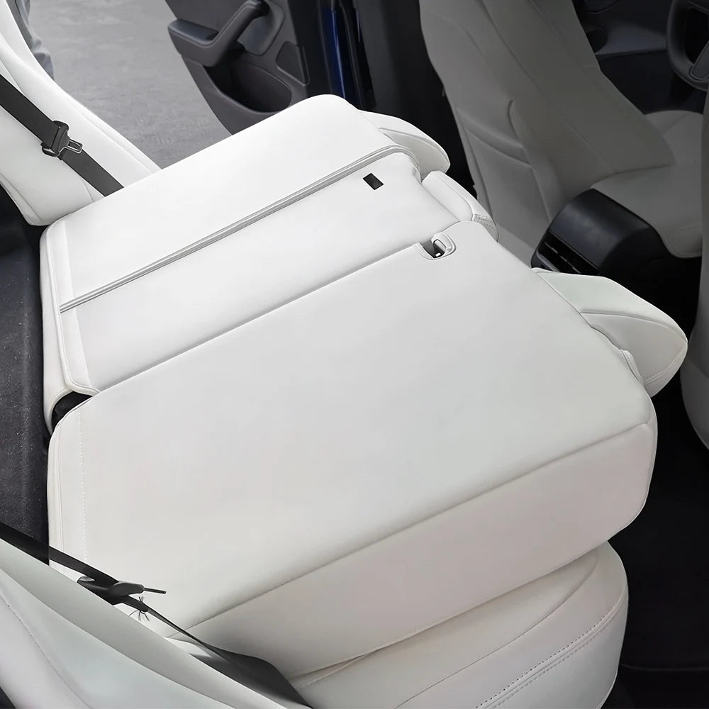 For Tesla Model 3 2017 2018 2019 2020 2021 2022 2023 Full Set Custom Vegan Nappa Leather Car Seat Covers Protector Accessories CM World