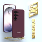 For Samsung Galaxy S26 Ultra S25 FE S24 Case High Quality Silicone Cover  S23 S22 S21 Plus Ultra Silky Touch Protective Shell