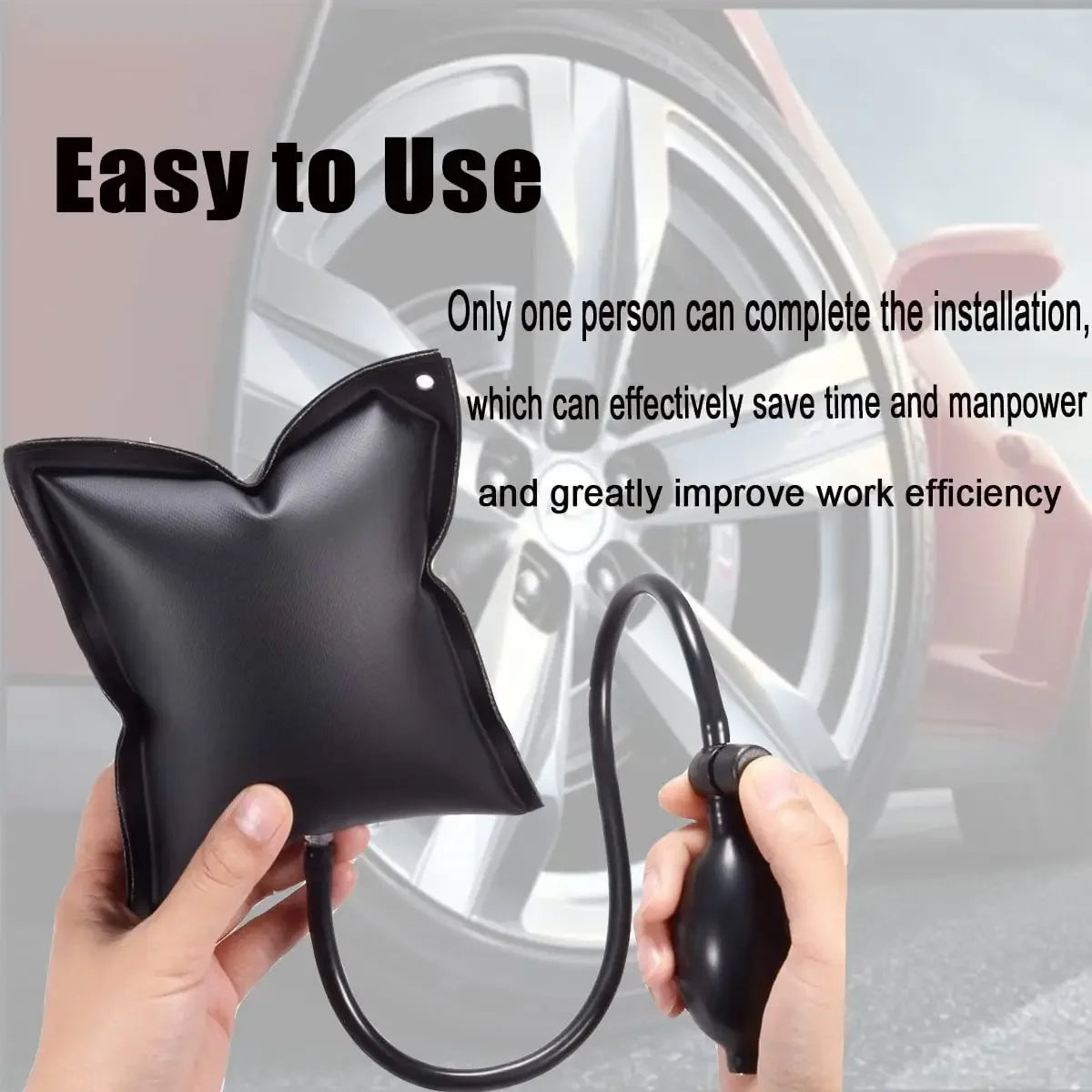 Universal Auto Body Removal Stainless Steel Crowbar Paintless Dent Repair Kit Professional Workshop Car Accessories Hands Tools CM World