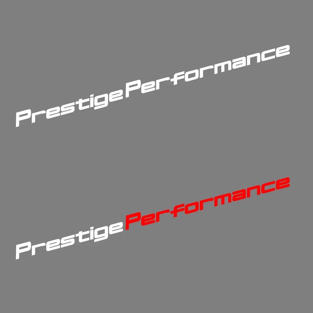 Car Front Windshield Sticker Prestige Performance Styling Vinyl Film PVC Decal Body Decoration Auto Tuning Decals Accessories Car Mobile World