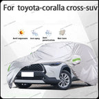 For Toyota Coralla Cross Fit Car Cover - Waterproof, Dustproof, Sunshade (UV), Snowproof Full Cover with All-Day Protection Car Mobile World