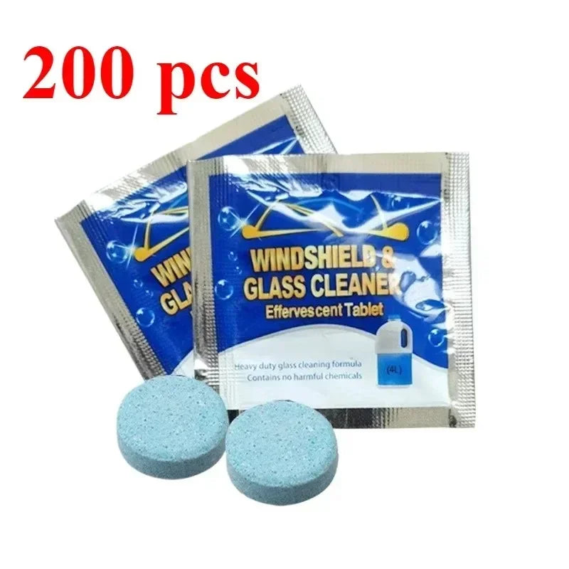 Car Windshield Glass Concentrated Washer Tablets Car Effervescent Washer Fluid Wiper Glass Solid Cleaning Tablets for Car Window CM World