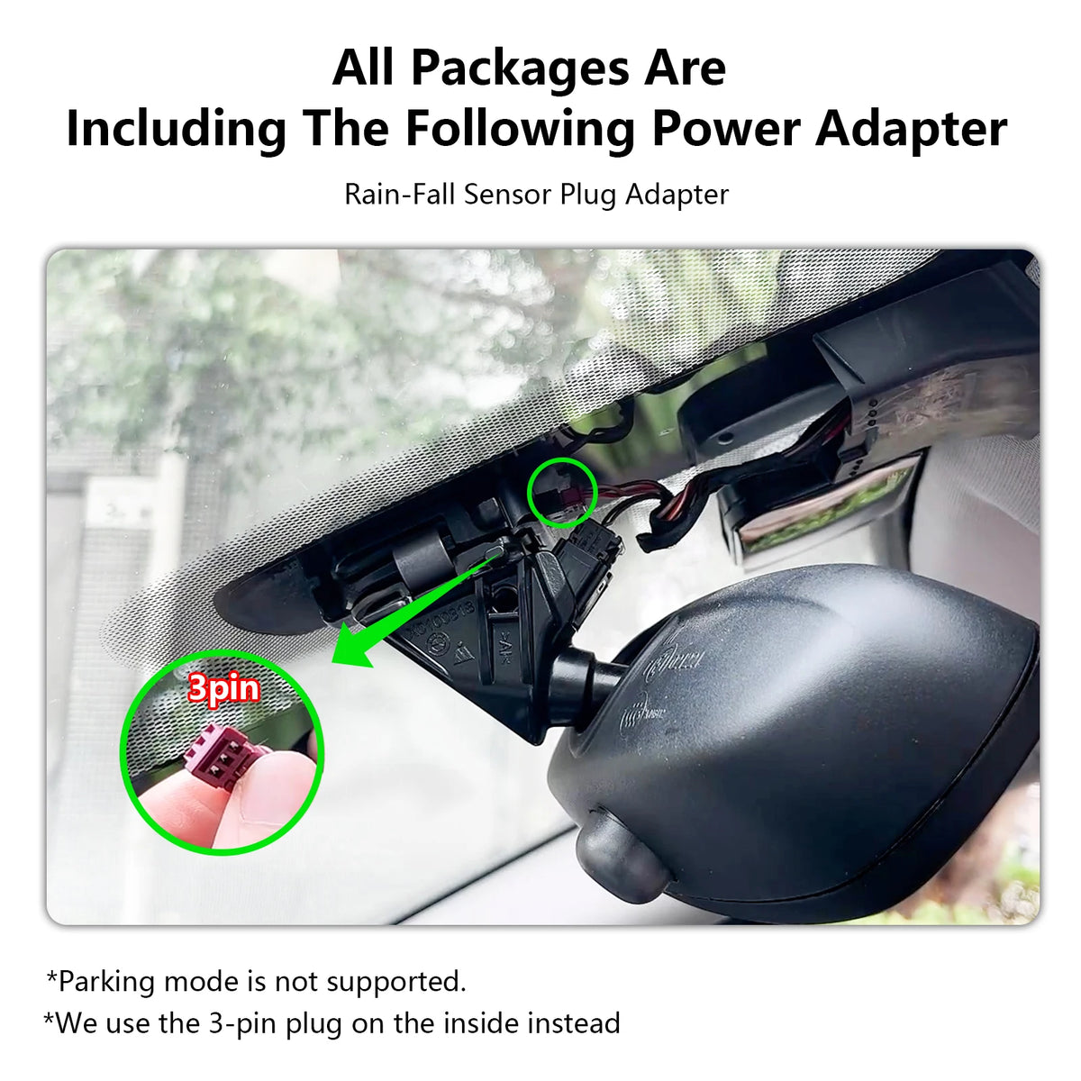 Dedicated 4K Dash Cam For BMW X5 X5M Gen3 F15 F85 Car Camera Recorder 2014-2018 GPS WiFi & APP Wireless Plug and Play DashCam