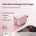 30w Anker Pd Fast Charger Ice Sensing Usb C Wall Charger For Phone 16 Pro Max Phone 15 Pro Portable Mobile Phone Power Adapter Car Mobile World