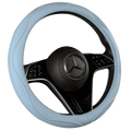 Car Anti-Slip Leather Steering Wheel Cover Universal Car Steering Wheel Protective Cover Fashion Style 38cm Sport Style Cool CM World