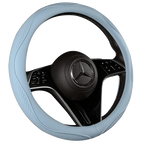 Car Anti-Slip Leather Steering Wheel Cover Universal Car Steering Wheel Protective Cover Fashion Style 38cm Sport Style Cool CM World