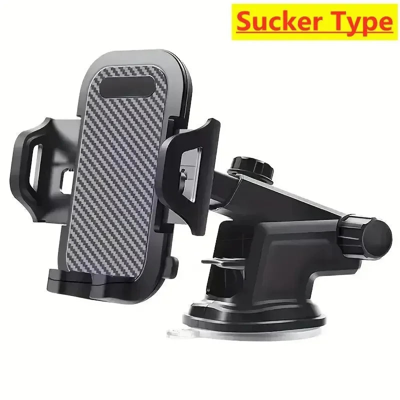 Universal Sucker Car Phone Holder 360° Windshield Car Dashboard Mount Mobile Cell GPS Navigation Support Bracket for Smartphones CM World